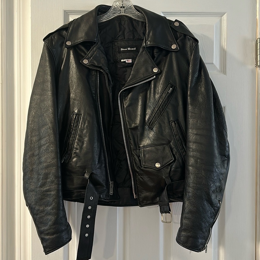 Steer Brand Harley Davidson Leather Jacket